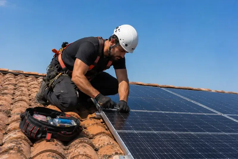 Maintenance et monitoring de panneaux solaires à Beaumont-de-Pertuis