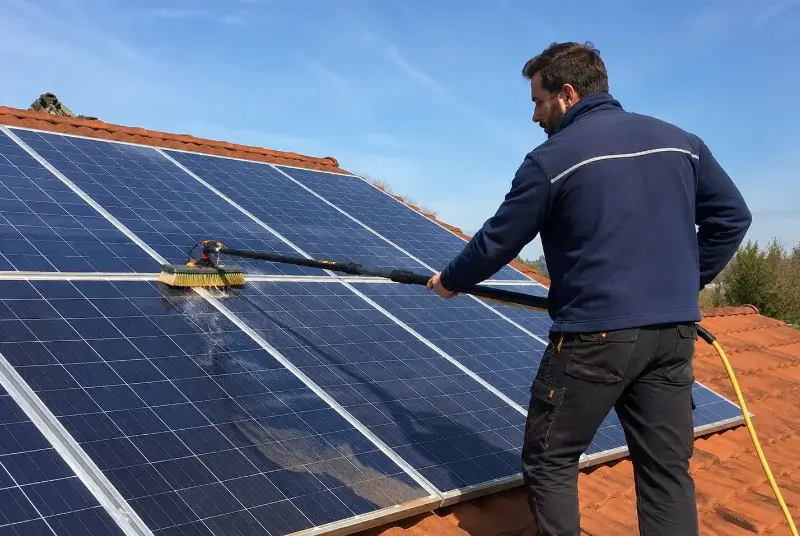 Nettoyage et entretien de panneaux solaires à Beaumont-de-Pertuis